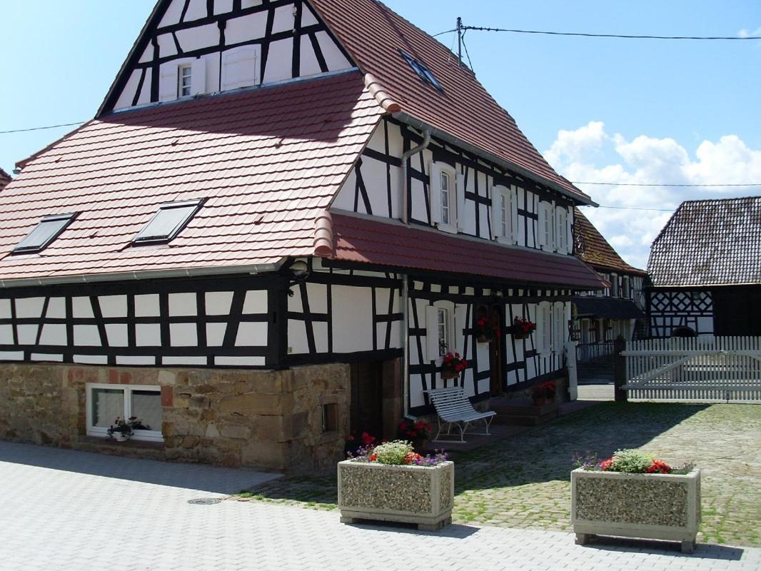 Gites Et Chambres D'Hotes Maison Ungerer Hunspach Экстерьер фото