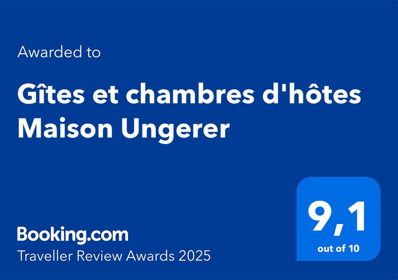 Gites Et Chambres D'Hotes Maison Ungerer Hunspach Экстерьер фото